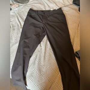 Mens Black Lululemon ABC pants 34x30